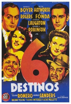 Poster Seis destinos 1942
