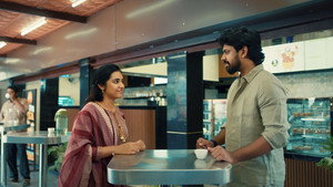 Still from Jayshree Gives Priyan the Good News