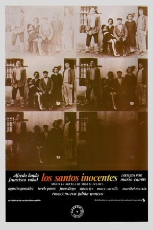 Poster Los santos inocentes 1984