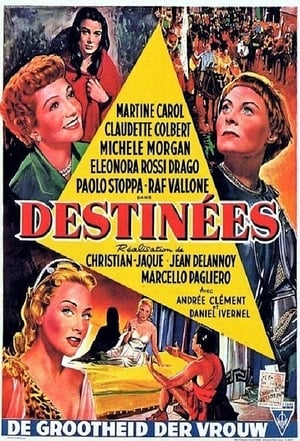 Poster Destinées 1954