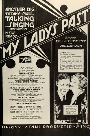 Poster My Lady's Past 1929