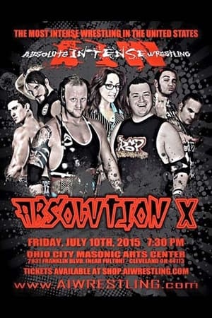 Poster AIW Absolution X (2015)