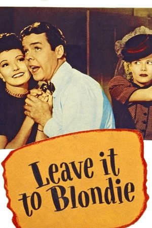 Leave It to Blondie poster