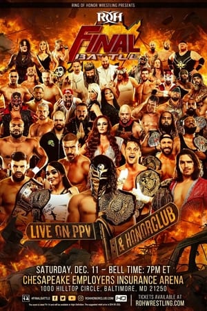 Poster ROH: Final Battle 2021