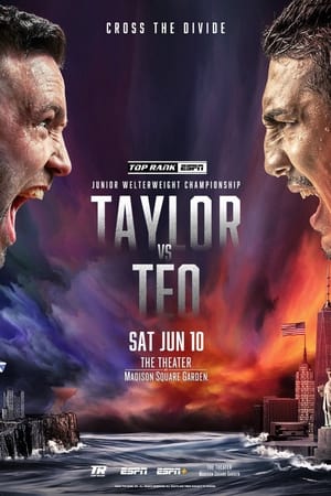 Poster Josh Taylor vs. Teofimo Lopez (2023)
