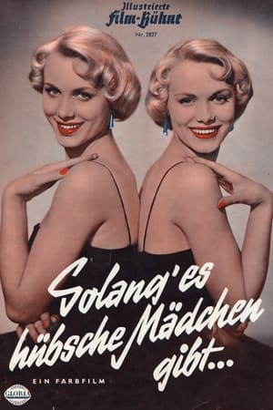Poster Solang es hübsche Mädchen gibt 1955