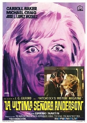 Poster La última señora Anderson 1971