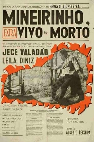 Poster Mineirinho, Vivo ou Morto (1967)
