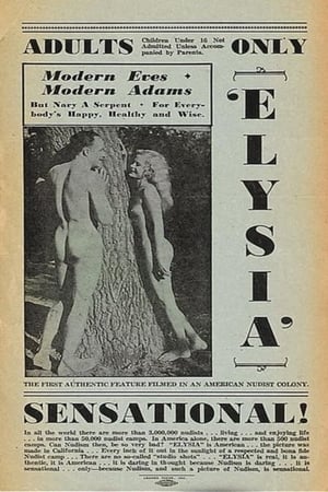 Poster Elysia, Valley of the Nude 1933