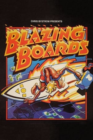 Poster Blazing Boards 1985