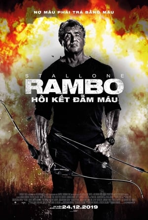 Poster Rambo: Hồi kết đẫm máu 2019