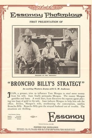 Poster Broncho Billy's Strategy (1913)