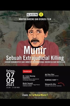 Poster Munir: Sebuah Extrajudicial Killing 2021