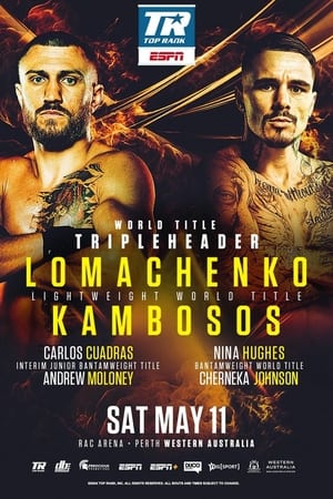 Poster Vasyl Lomachenko vs. George Kambosos Jr. 2024