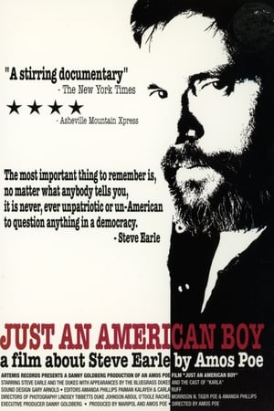 Poster Just an American Boy: A Film About Steve Earle (2003)