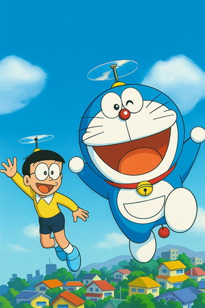 poster Doraemon