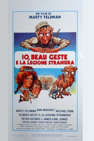 Poster Io, Beau Geste e la legione straniera 1977