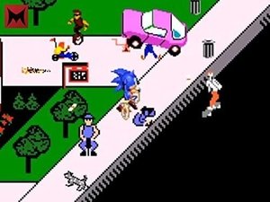 Sonic for Hire Paperboy