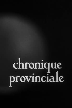 Poster Chronique provinciale 1958