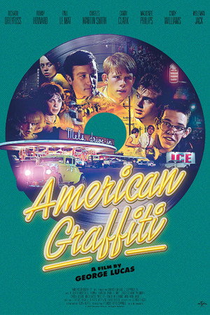 Постер фильма «Американские граффити (1973)» — (37 из 75)