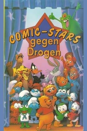 Poster Comic-Stars gegen Drogen 1990