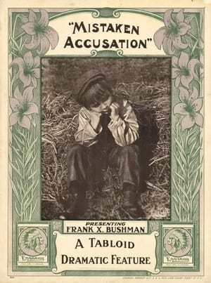 Poster A Mistaken Accusation 1913