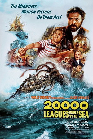 Постер фильма «20000 лье под водой (1954)» — (19 из 32)