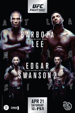Poster UFC Fight Night 128: Barboza vs. Lee 2018