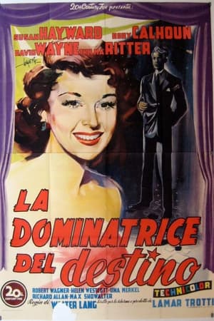 Poster La dominatrice del destino 1952