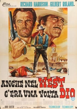 Poster Anche nel west c'era una volta Dio 1968