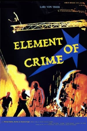 Poster Element of crime 1984