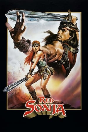 Poster Červená Sonja 1985
