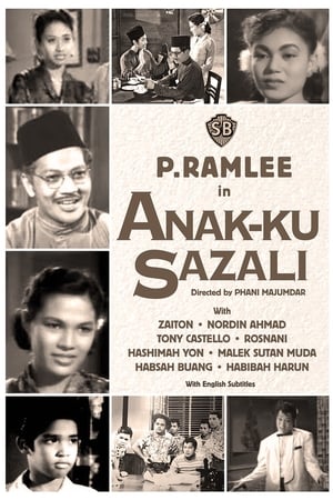 Poster Anakku Sazali 1956
