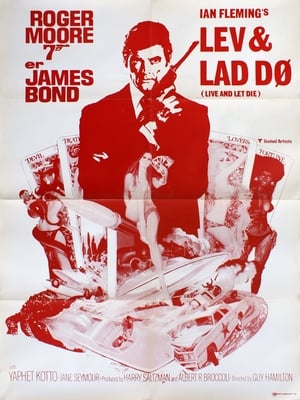 Poster James Bond: Lev og lad dø 1973
