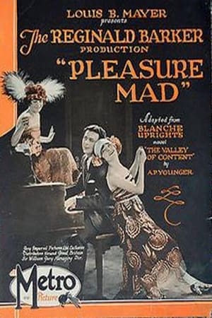 Poster Pleasure Mad (1923)