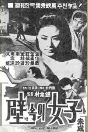 Poster 벽 속의 여자 1969