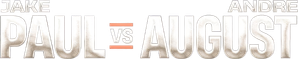 Jake Paul vs. Andre August — Logos 1