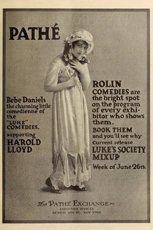 Poster Luke's Society Mixup 1916