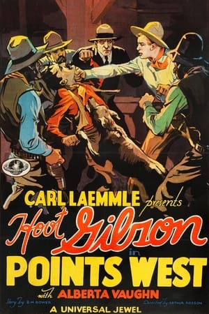 Poster Points West (1929)