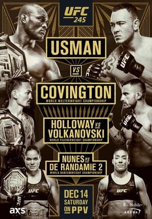 Poster UFC 245: Usman vs. Covington (2019)