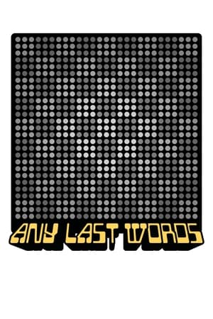 Poster Any Last Words 2024