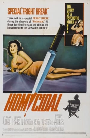 Poster Homicidal 1961