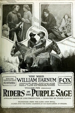 Poster Riders of the Purple Sage 1918