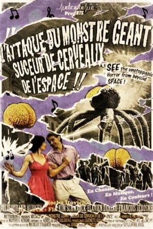 Poster L'Attaque du monstre géant suceur de cerveaux de l'espace 2010