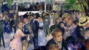 Dance at Le Moulin de la Galette, 1876, Renoir