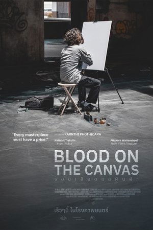 Blood on the canvas