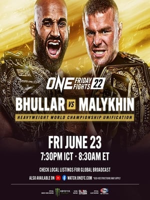Poster di ONE Friday Fights 22: Bhullar vs. Malykhin