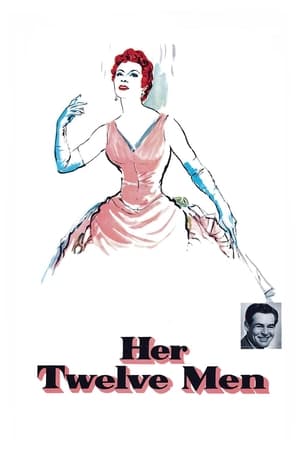Poster Her Twelve Men 1954