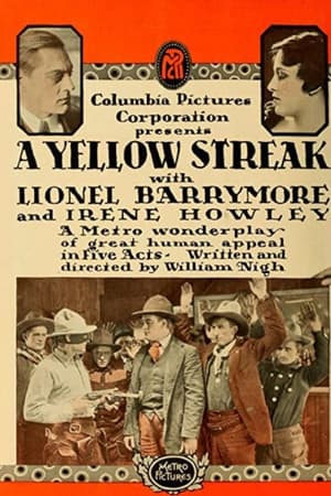 Poster A Yellow Streak (1915)