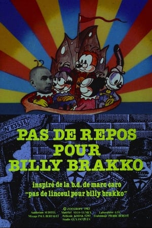 Poster Pas de repos pour Billy Brakko 1983
